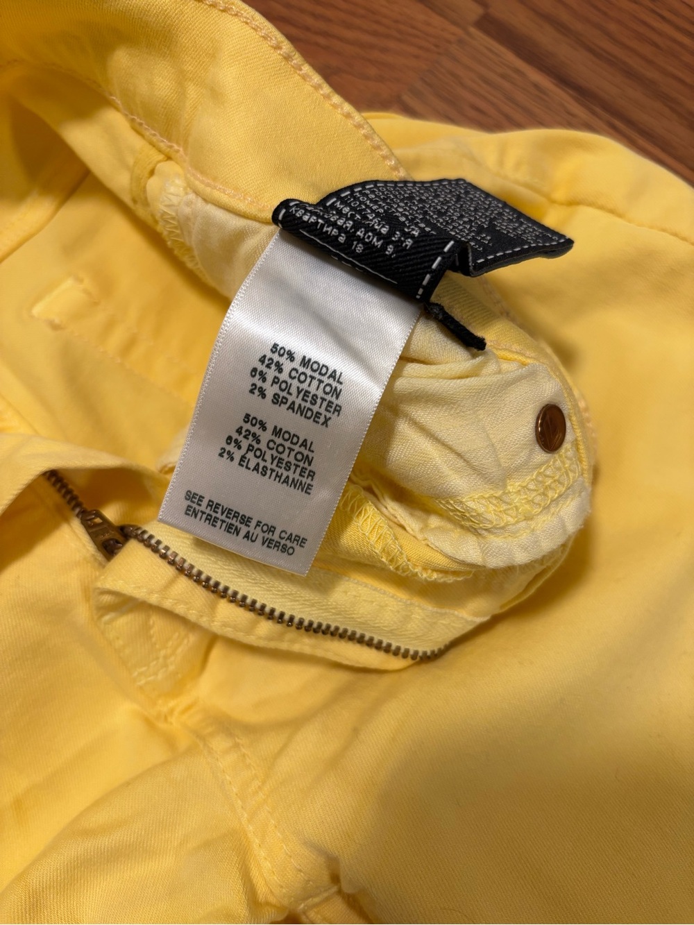 7 For All Mankind Yellow Jeans - Picture 4 of 12